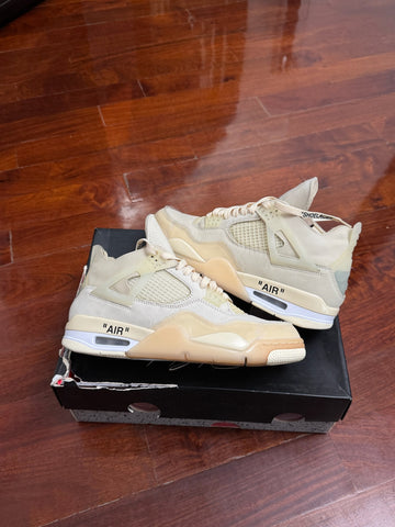 Jordan 4 OFF WHITE Sail [Used-Wus11]