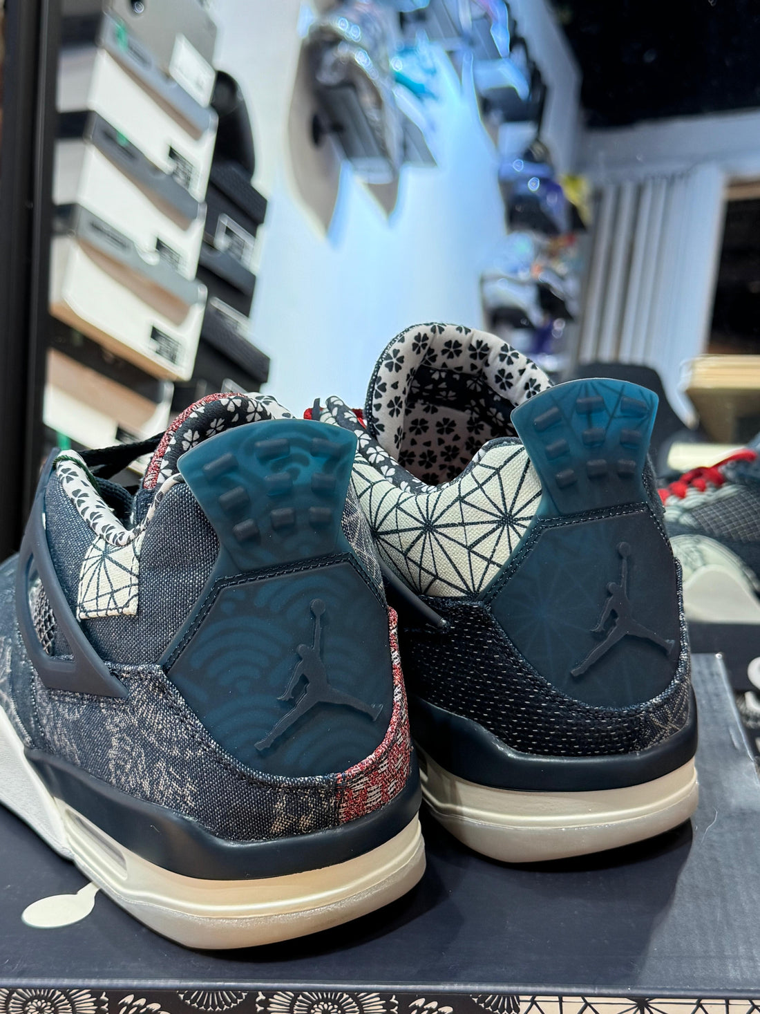 Jordan 4 Sashiko