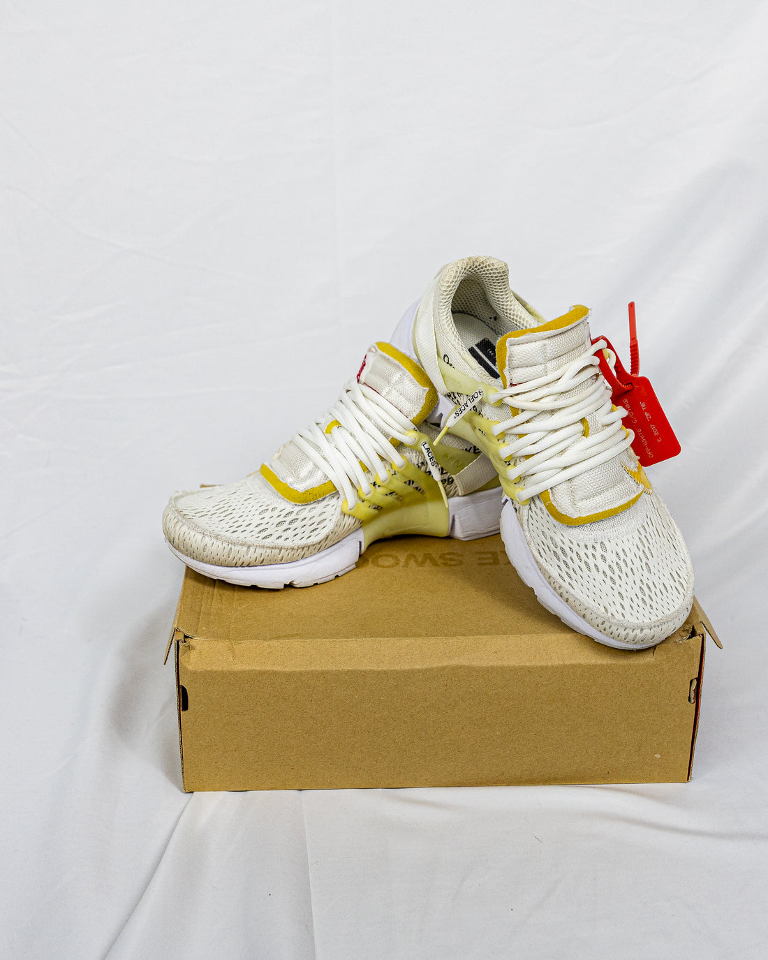 Nike OFF WHITE Presto white [Used-us9]