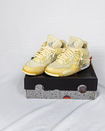 Jordan 4 OFF WHITE Sail [Used-Wus11]