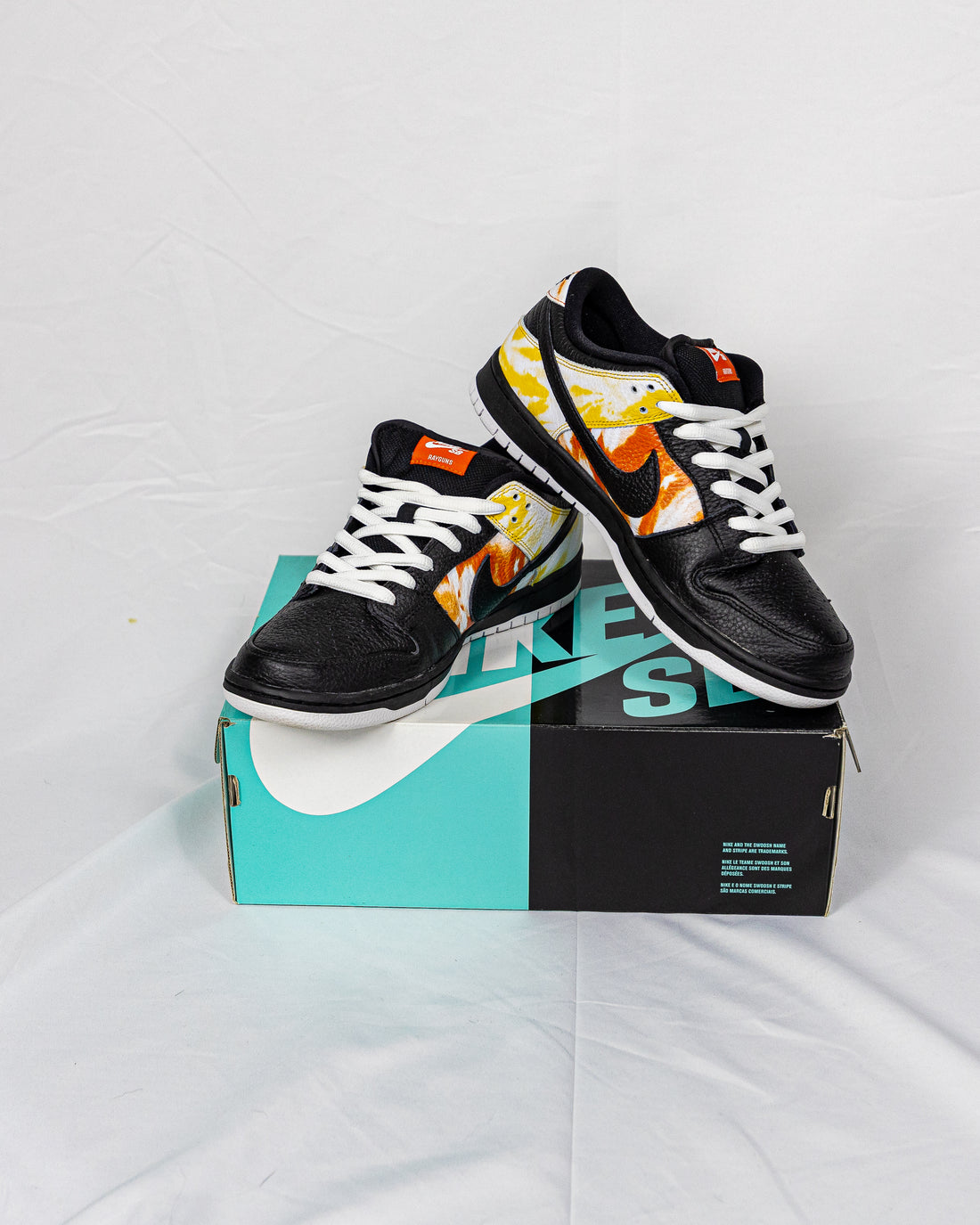 Nike SB Dunk Low Raygun tie-dye black [Used-us10]